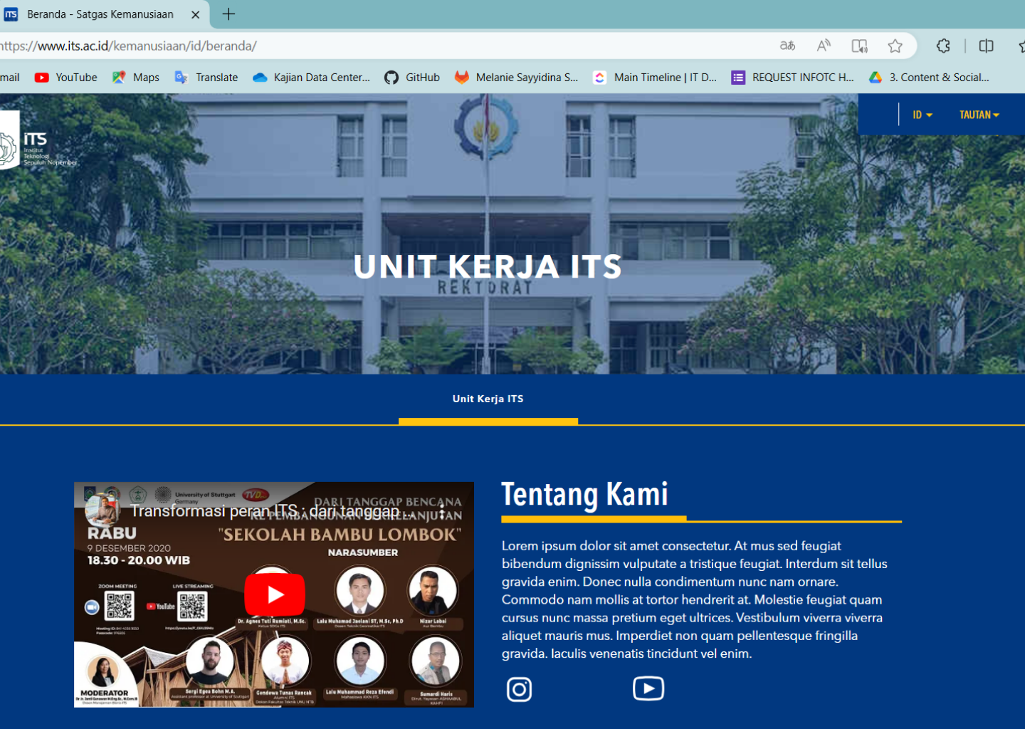 ITS Kemanusiaan